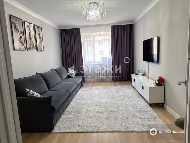 53 м², 2-комнатная квартира, этаж 4 из 6, 53 м², изображение - 1