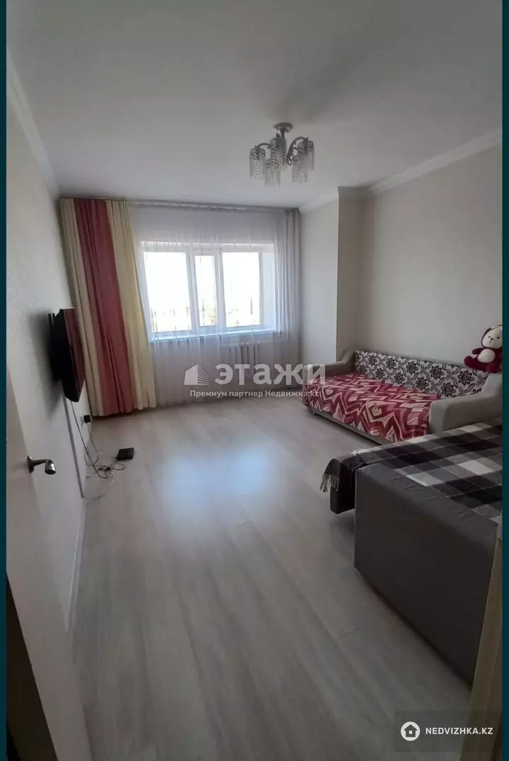 46 м², 1-комнатная квартира, этаж 6 из 9, 46 м², изображение - 1