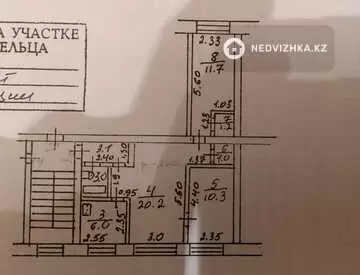56.5 м², 3-комнатная квартира, этаж 2 из 4, 56 м², изображение - 14