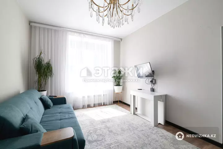 58 м², 2-комнатная квартира, этаж 9 из 9, 58 м², изображение - 1