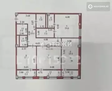 3-комнатная квартира, этаж 4 из 7, 120 м²