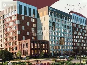 1-комнатная квартира, этаж 9 из 9, 41 м²