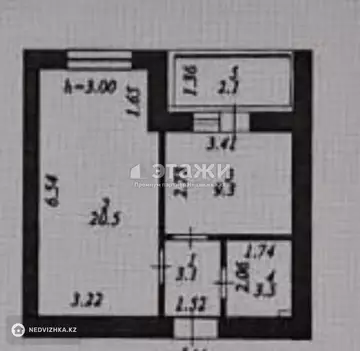 39 м², 1-комнатная квартира, этаж 8 из 12, 39 м², изображение - 7