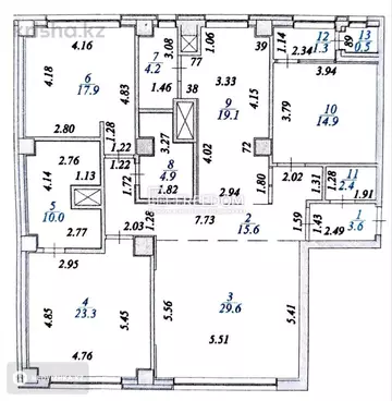 148 м², 4-комнатная квартира, этаж 8 из 24, 148 м², изображение - 6