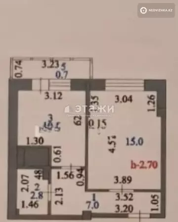 36 м², 1-комнатная квартира, этаж 6 из 14, 36 м², изображение - 7