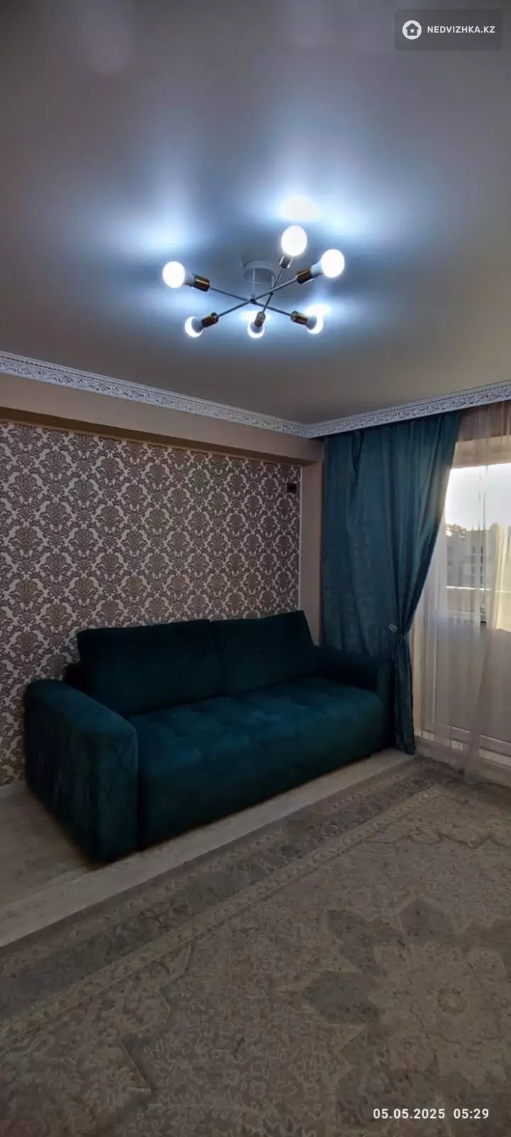50 м², 2-комнатная квартира, этаж 5 из 5, 50 м², изображение - 1