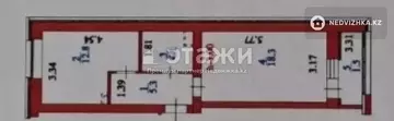 45 м², 2-комнатная квартира, этаж 4 из 9, 45 м², изображение - 7