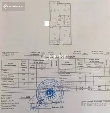 100 м², 3-комнатная квартира, этаж 4 из 12, 100 м², изображение - 4