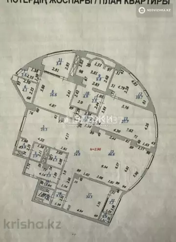 222.6 м², 4-комнатная квартира, этаж 5 из 18, 223 м², изображение - 17