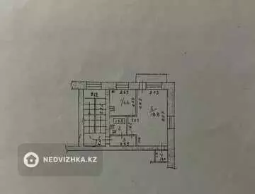 34 м², 1-комнатная квартира, этаж 4 из 4, 34 м², изображение - 6