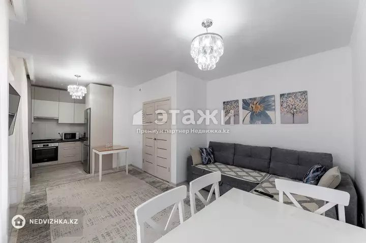 53.2 м², 2-комнатная квартира, этаж 2 из 9, 53 м², изображение - 1