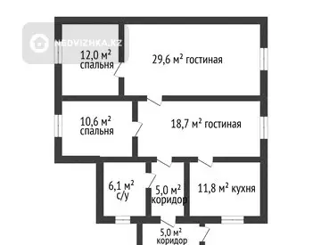93.8 м², 3-комнатный дом, 94 м², изображение - 18