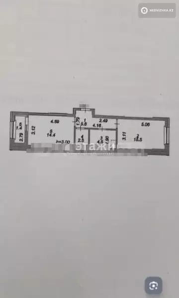 43 м², 2-комнатная квартира, этаж 5 из 12, 43 м², изображение - 4