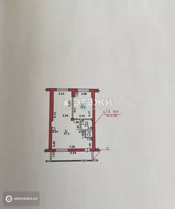 Офисное помещение, этаж 1 из 4, 85 м²