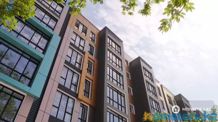 34.9 м², 1-комнатная квартира, этаж 7 из 9, 35 м², изображение - 1