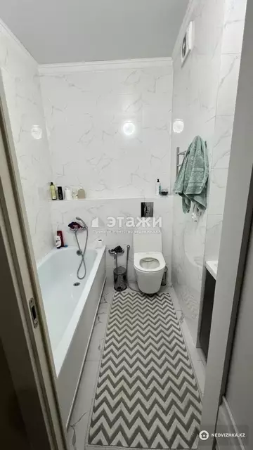 62 м², 2-комнатная квартира, этаж 12 из 12, 62 м², изображение - 9