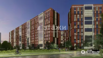 1-комнатная квартира, этаж 10 из 12, 36 м²