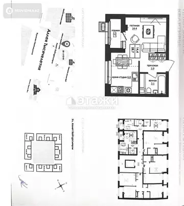 30 м², 1-комнатная квартира, этаж 2 из 9, 30 м², изображение - 34