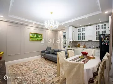 3-комнатная квартира, этаж 4 из 7, 88 м²