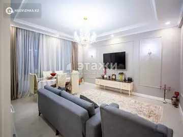 3-комнатная квартира, этаж 4 из 7, 88 м²