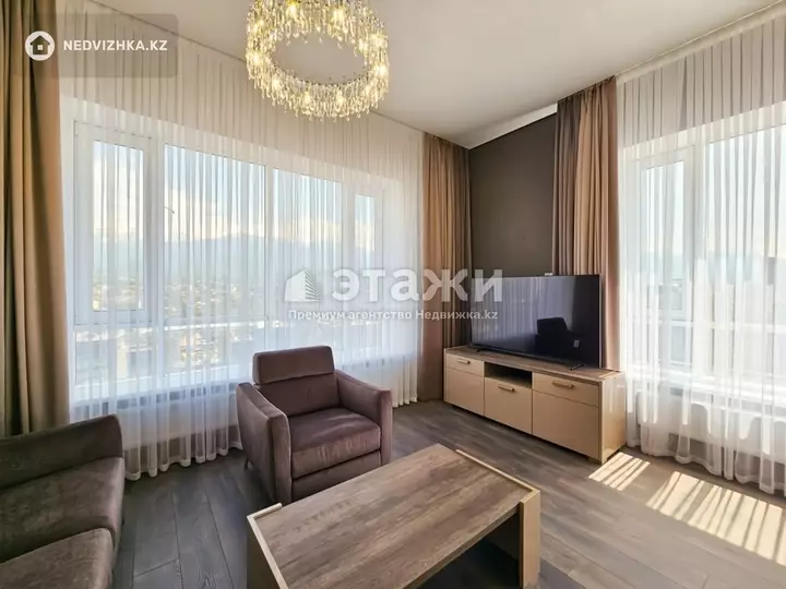100 м², 3-комнатная квартира, этаж 21 из 21, 100 м², на длительный срок, изображение - 1