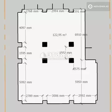Офисное помещение, этаж 1 из 15, 220 м²