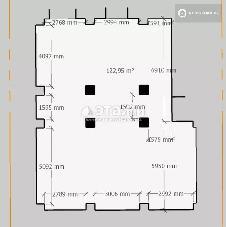 220 м², Офисное помещение, этаж 1 из 15, 220 м², изображение - 1