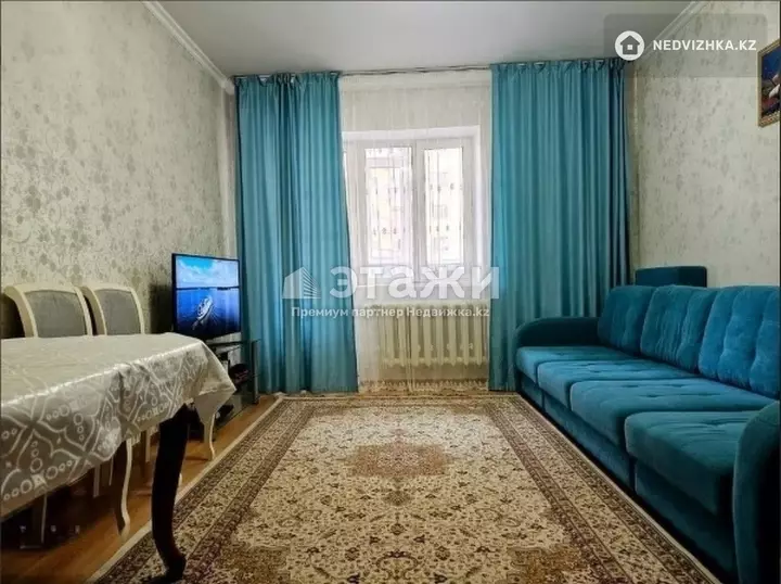 63 м², 2-комнатная квартира, этаж 9 из 16, 63 м², изображение - 1