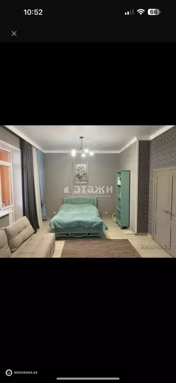 1-комнатная квартира, этаж 11 из 12, 52 м²