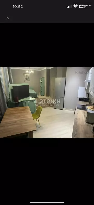 1-комнатная квартира, этаж 11 из 12, 52 м²