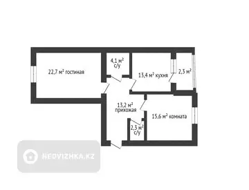 73 м², 2-комнатная квартира, этаж 2 из 5, 73 м², изображение - 15