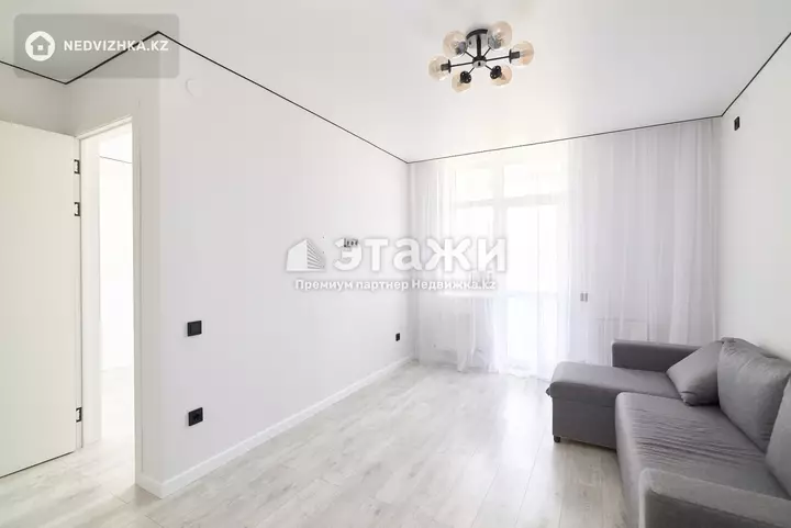 37 м², 2-комнатная квартира, этаж 8 из 9, 37 м², изображение - 1