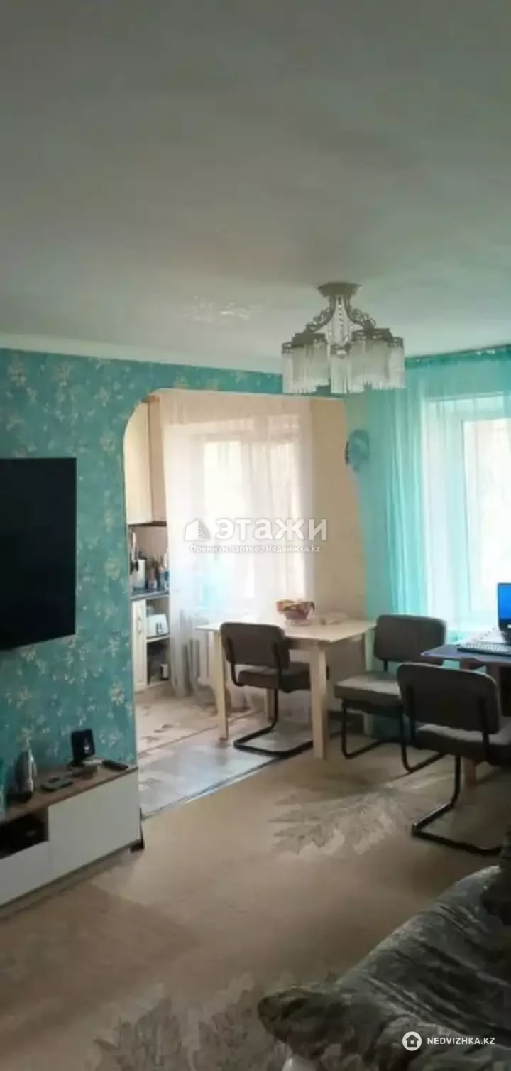 59.6 м², 3-комнатная квартира, этаж 2 из 5, 60 м², изображение - 1