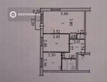 42 м², 2-комнатная квартира, этаж 3 из 5, 42 м², изображение - 15