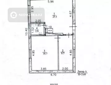 2-комнатный дом, 8 соток, 54 м²