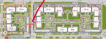 60.1 м², 2-комнатная квартира, этаж 10 из 20, 60 м², изображение - 8