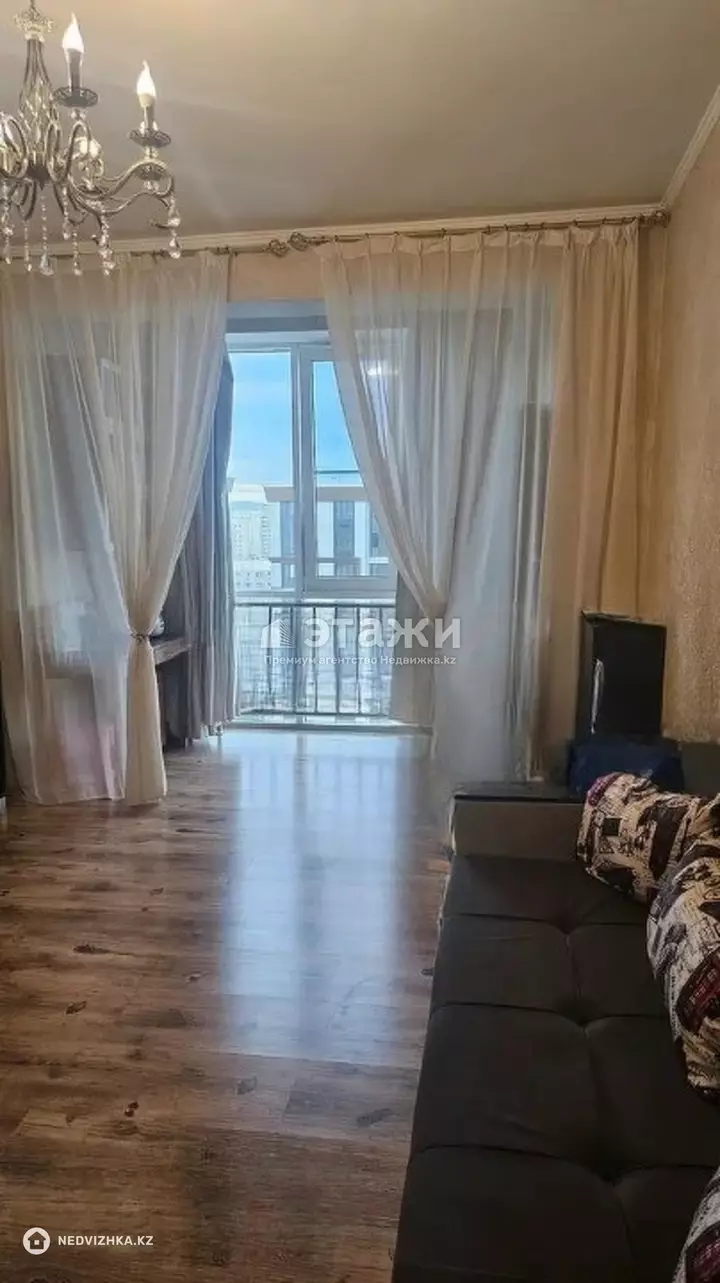 58 м², 1-комнатная квартира, этаж 13 из 21, 58 м², изображение - 1