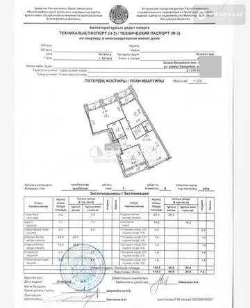 115 м², 3-комнатная квартира, этаж 6 из 7, 115 м², изображение - 6