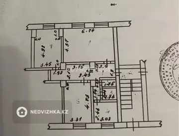 3-комнатная квартира, этаж 1 из 4, 91 м²