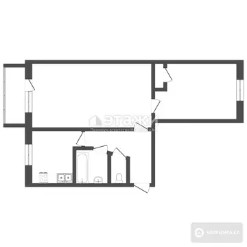 70 м², 2-комнатная квартира, этаж 2 из 5, 70 м², изображение - 10