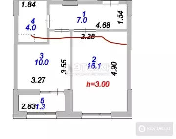 40 м², 2-комнатная квартира, этаж 3 из 12, 40 м², изображение - 4