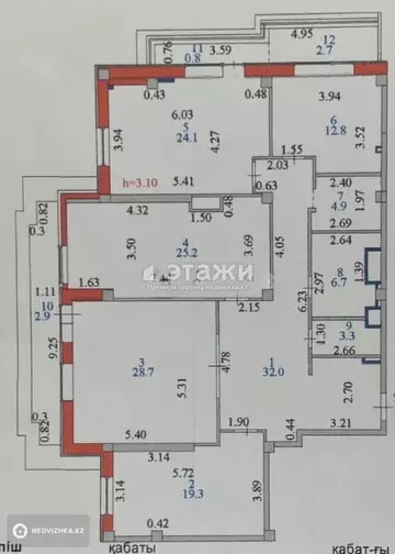 164 м², 4-комнатная квартира, этаж 12 из 15, 164 м², изображение - 16