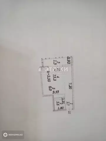 1-комнатная квартира, этаж 3 из 13, 29 м²