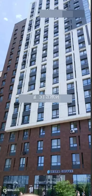 1-комнатная квартира, этаж 4 из 22, 40 м²