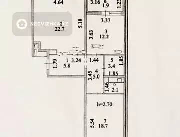 72 м², 3-комнатная квартира, этаж 3 из 9, 72 м², изображение - 0
