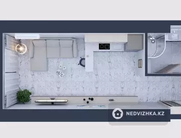 1-комнатная квартира, этаж 15 из 37, 34 м²