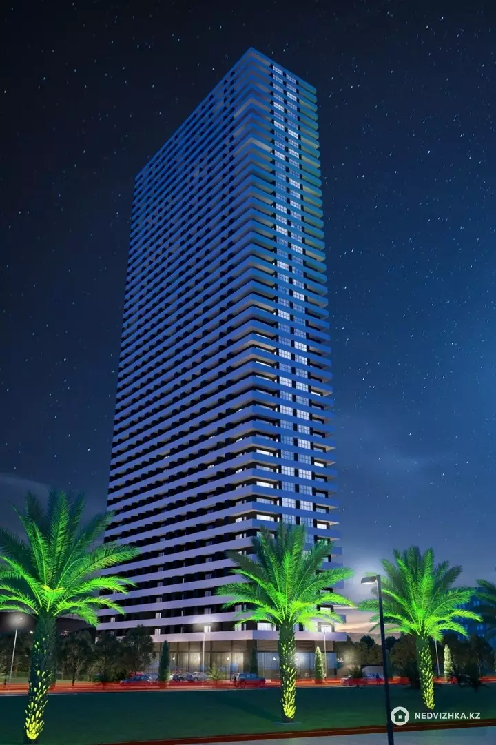 34 м², 1-комнатная квартира, этаж 15 из 37, 34 м², изображение - 1