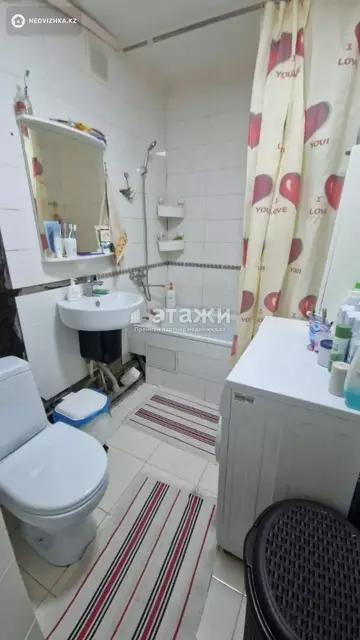 2-комнатная квартира, этаж 3 из 5, 45 м²