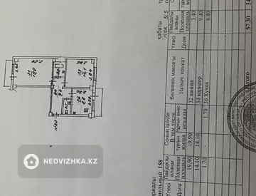 2-комнатная квартира, этаж 5 из 5, 57 м²