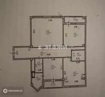 3-комнатная квартира, этаж 7 из 12, 99 м²
